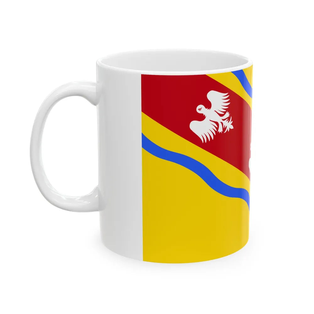 Flag of Meurthe et Moselle France - White Coffee Mug-Go Mug Yourself