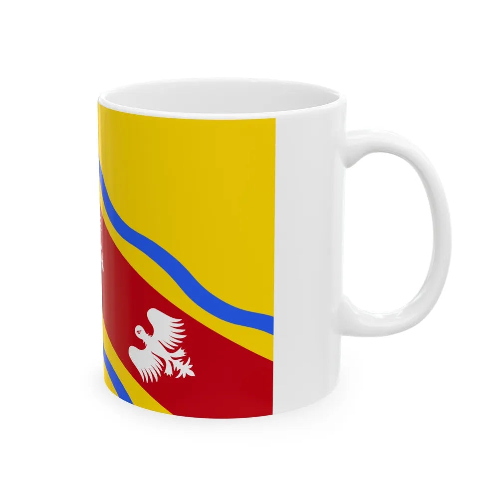 Flag of Meurthe et Moselle France - White Coffee Mug-Go Mug Yourself