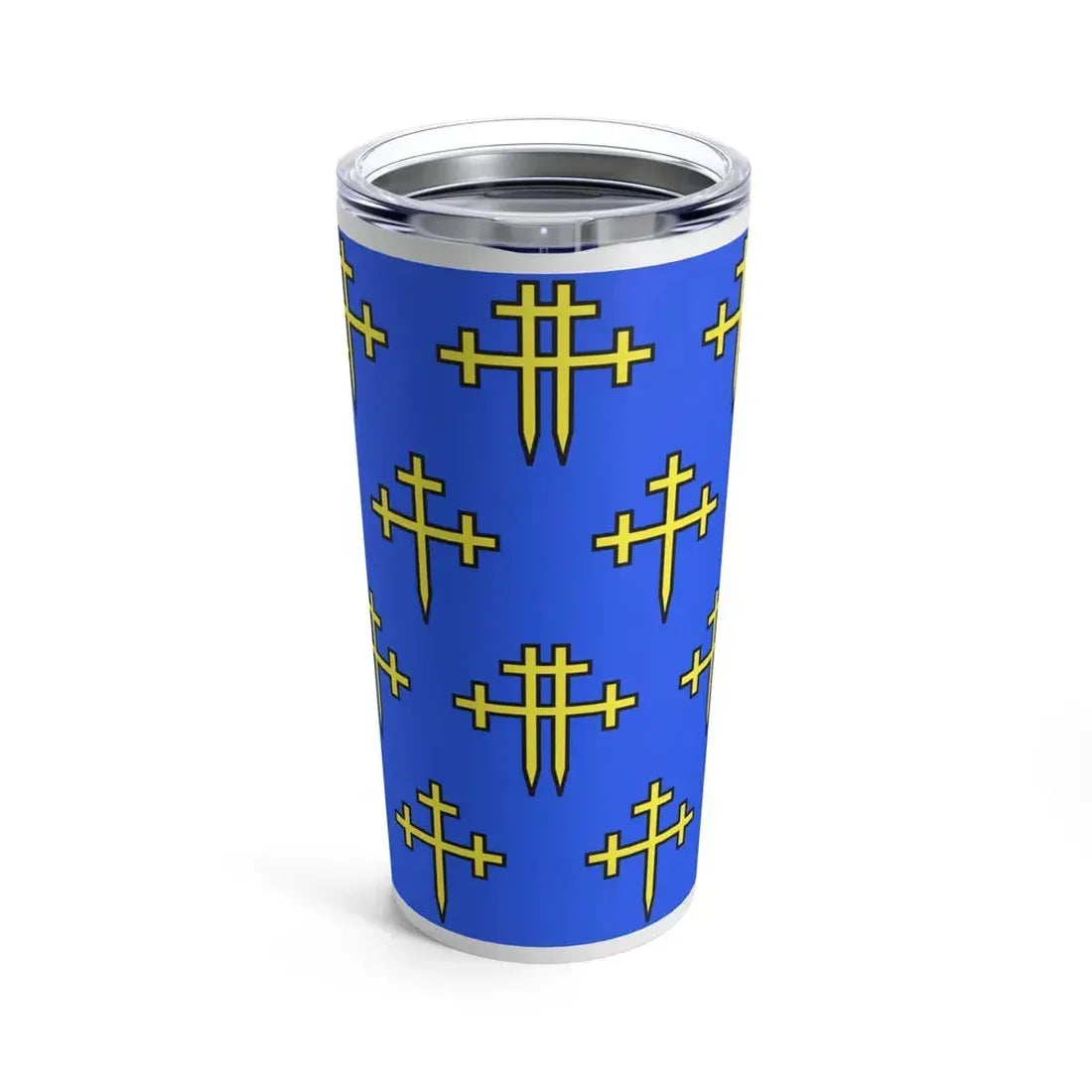Flag of Meuse France 2 - Tumbler 20oz - Go Mug Yourself