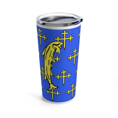 Flag of Meuse France 2 - Tumbler 20oz - Go Mug Yourself