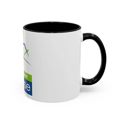 Flag of Meuse France - Accent Coffee Mug - Go Mug Yourself