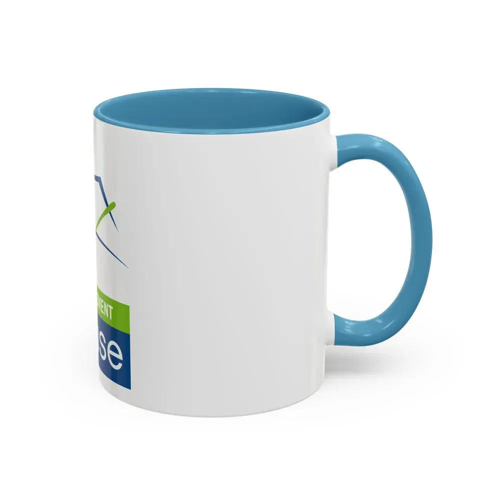 Flag of Meuse France - Accent Coffee Mug - Go Mug Yourself
