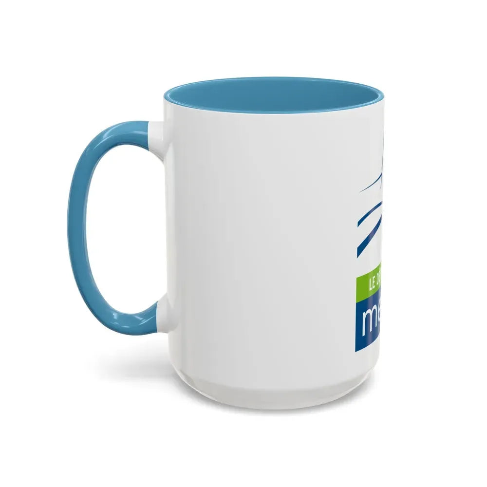 Flag of Meuse France - Accent Coffee Mug - Go Mug Yourself