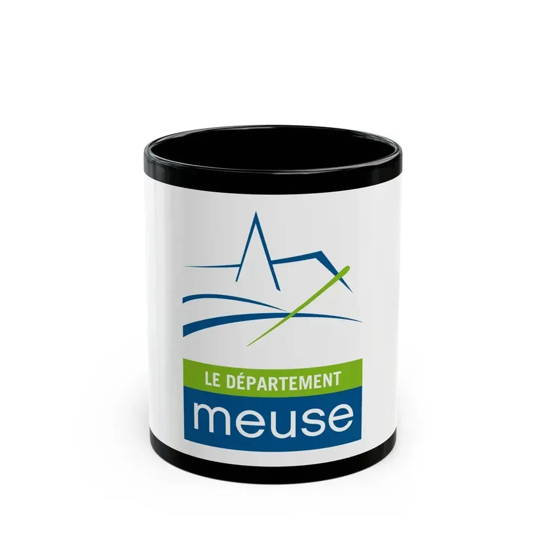 Flag of Meuse France - Black Coffee Mug - Go Mug Yourself