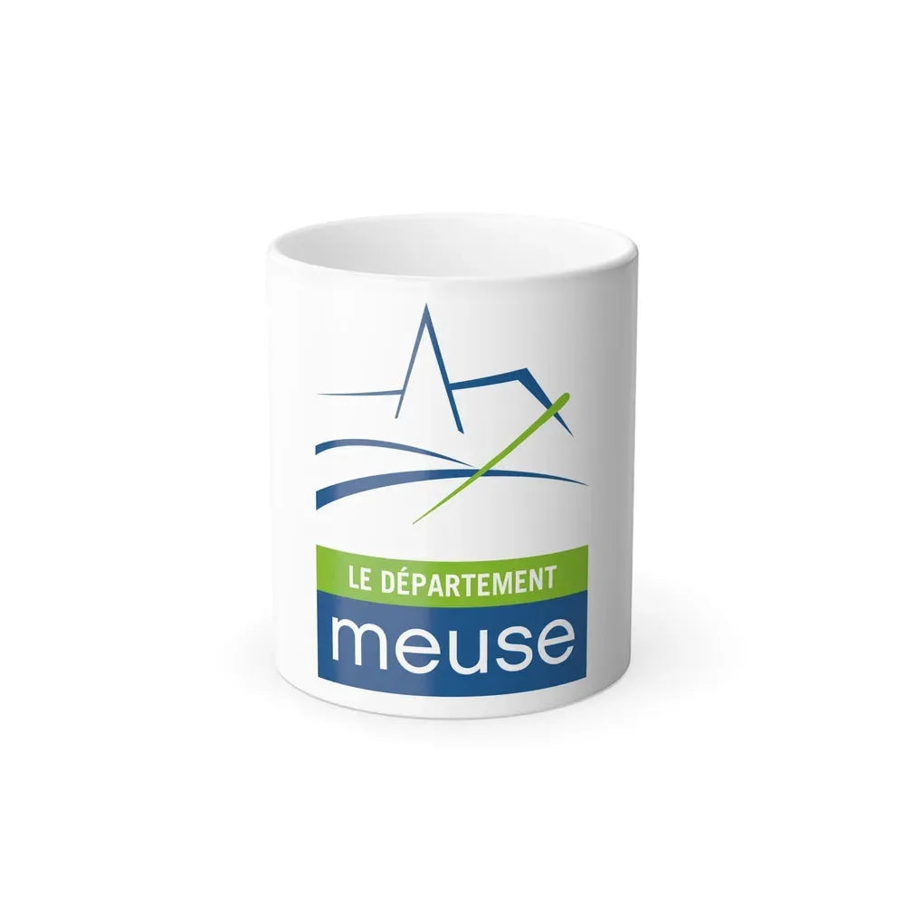 Flag of Meuse France - Color Changing Coffee Mug 11oz - Go Mug Yourself