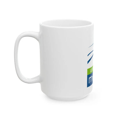 Flag of Meuse France - White Coffee Mug-Go Mug Yourself