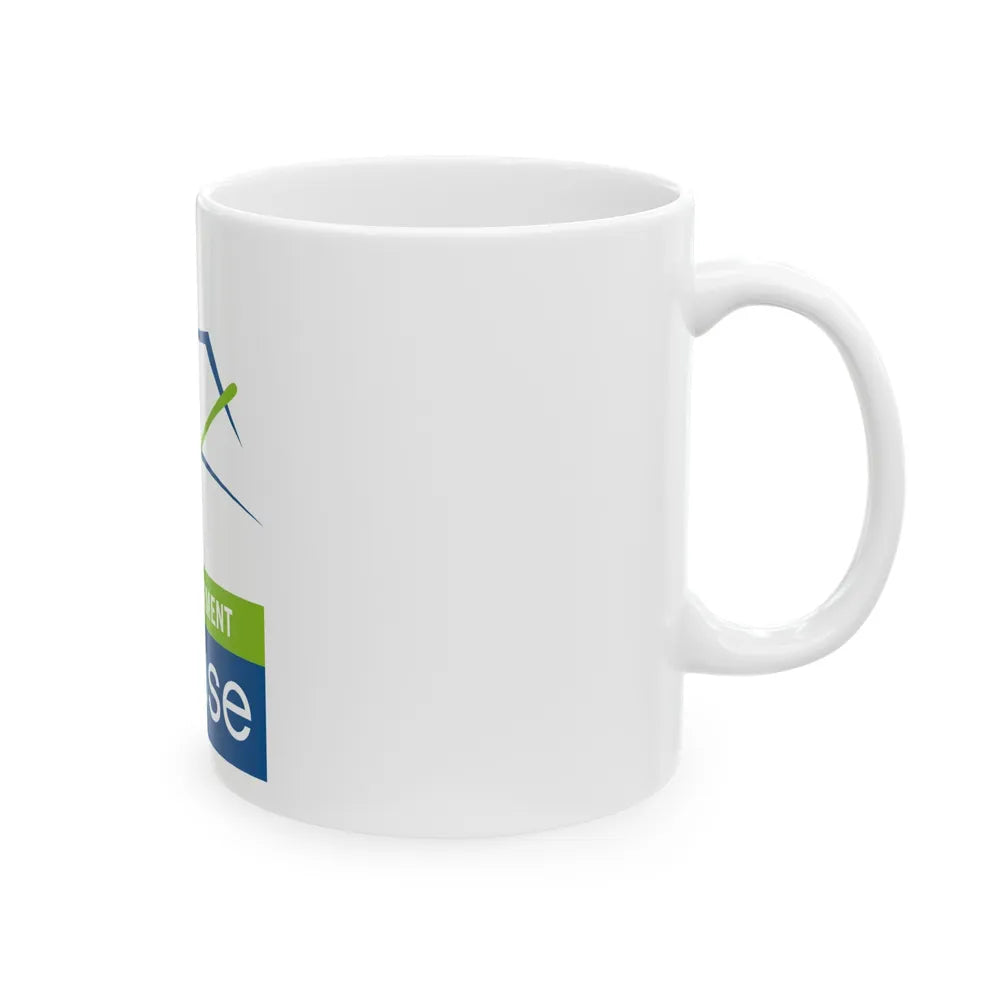 Flag of Meuse France - White Coffee Mug-Go Mug Yourself