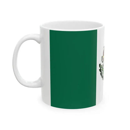 Flag of Mexico 1916-1934 2 (Mexico) White Coffee Mug - Go Mug Yourself