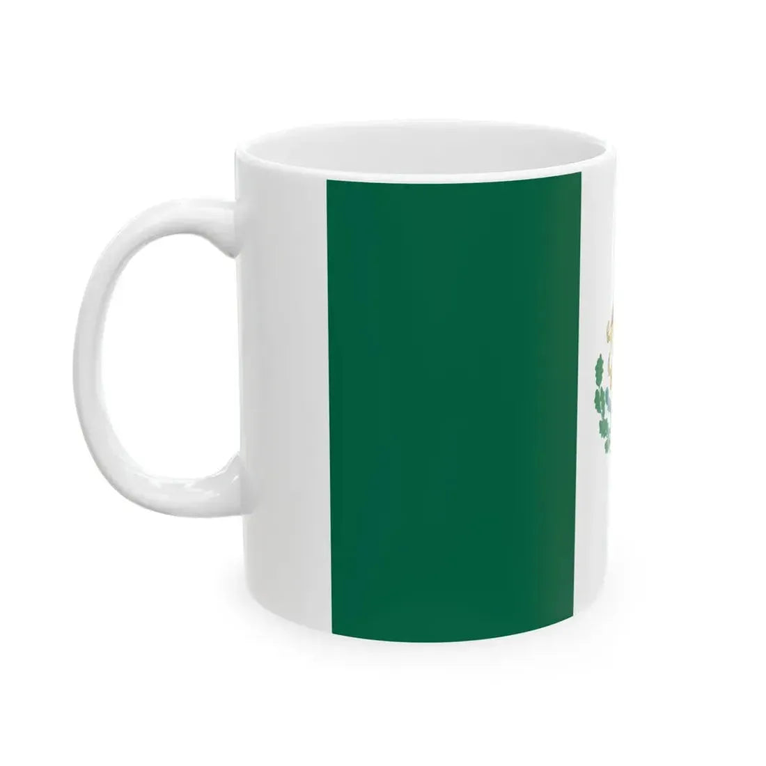 Flag of Mexico 1916-1934 alternative version (Mexico) White Coffee Mug - Go Mug Yourself