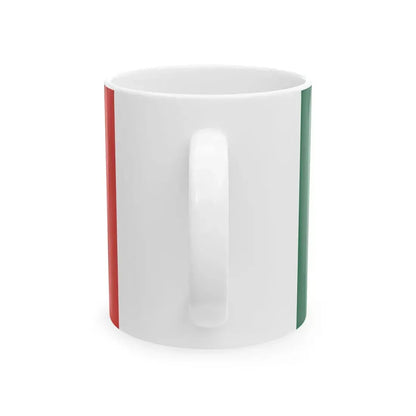 Flag of Mexico 1934-1968 2 (Mexico) White Coffee Mug - Go Mug Yourself