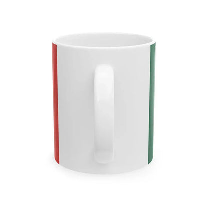 Flag of Mexico 1934-1968 alternative version (Mexico) White Coffee Mug - Go Mug Yourself