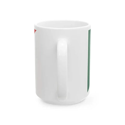 Flag of Mexico and Japan (Japan) White Coffee Mug - Go Mug Yourself