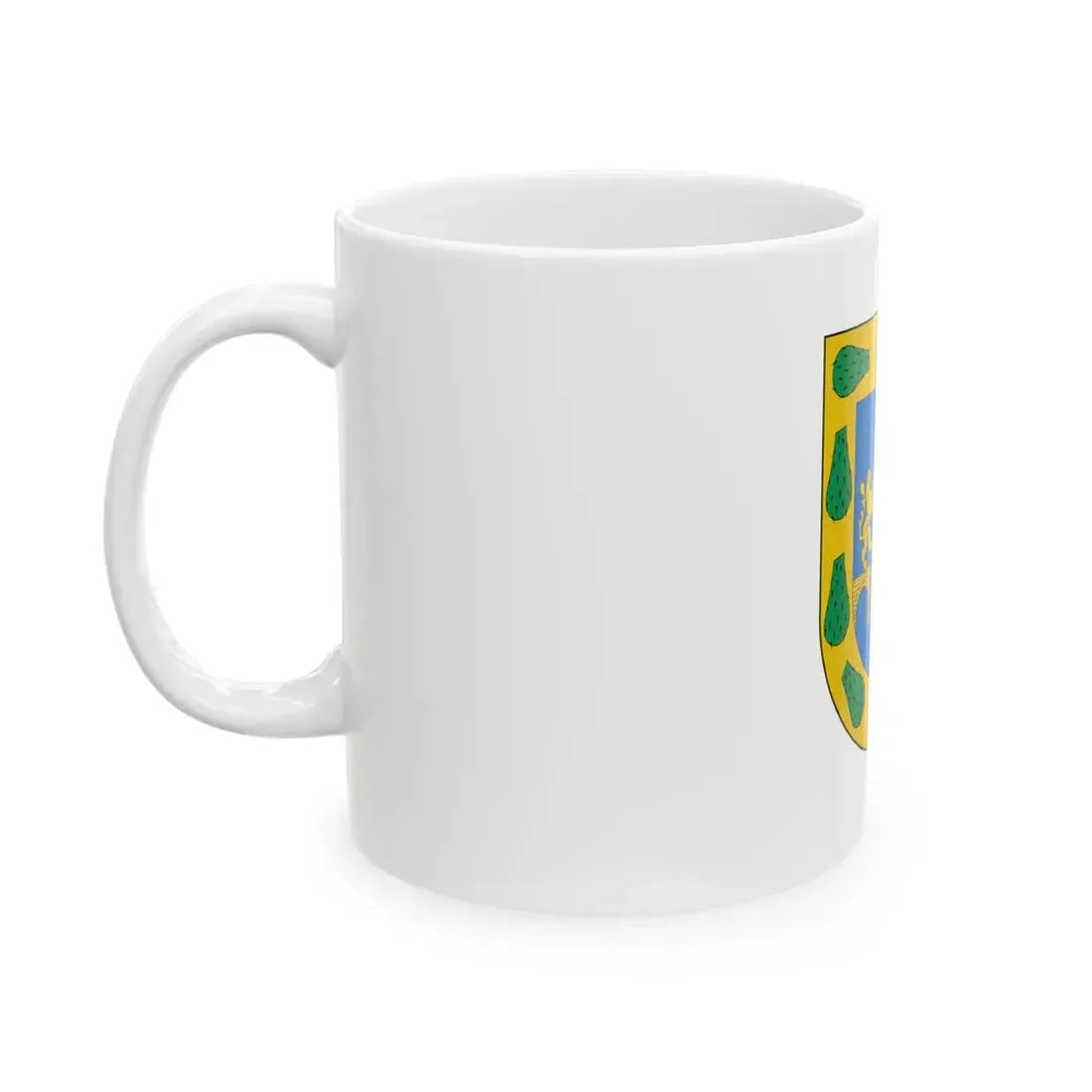 Flag of Mexico City variant (Mexico) White Coffee Mug - Go Mug Yourself