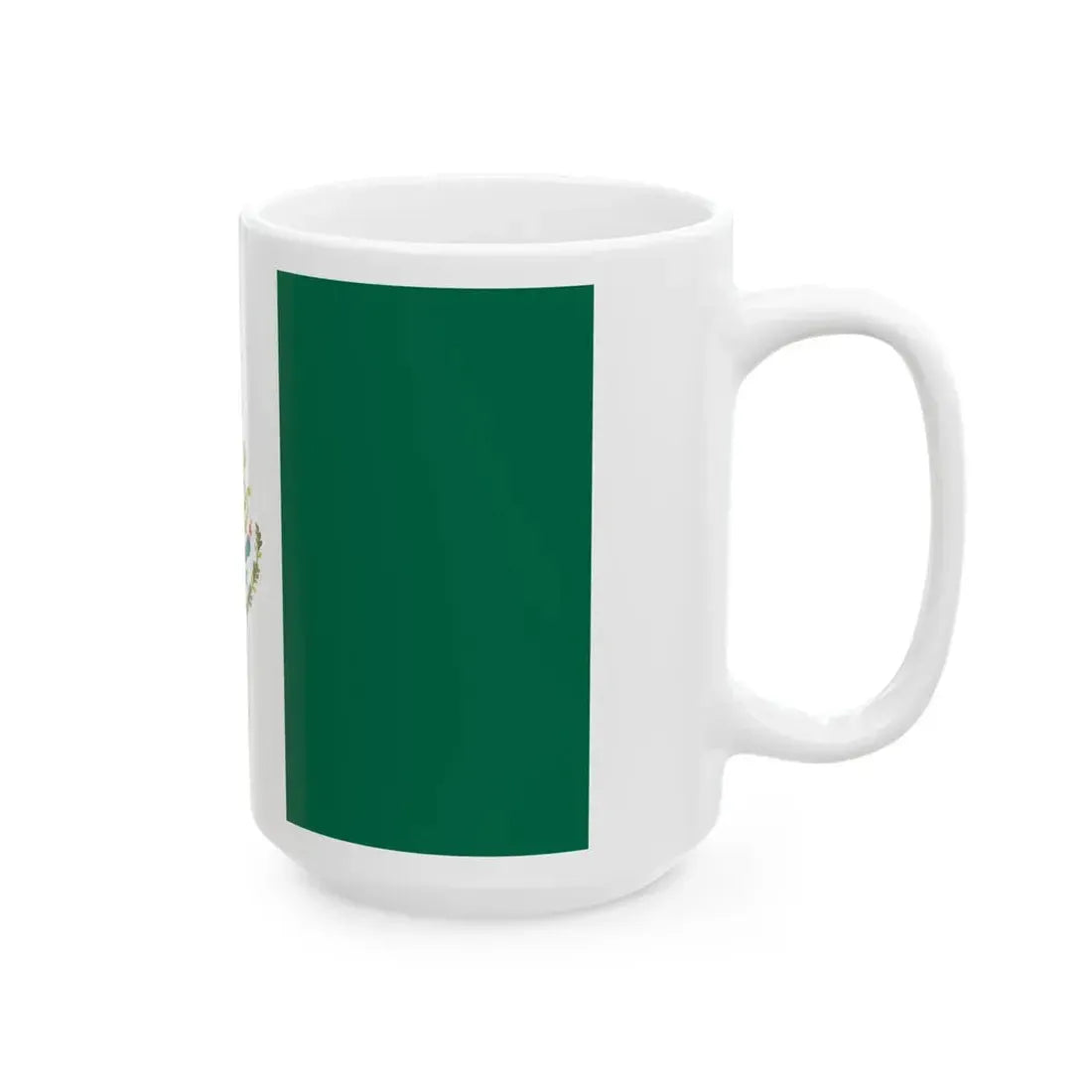 Flag of Mexico reverse (Mexico) White Coffee Mug - Go Mug Yourself