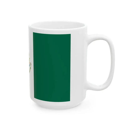 Flag of Mexico reverse (Mexico) White Coffee Mug - Go Mug Yourself