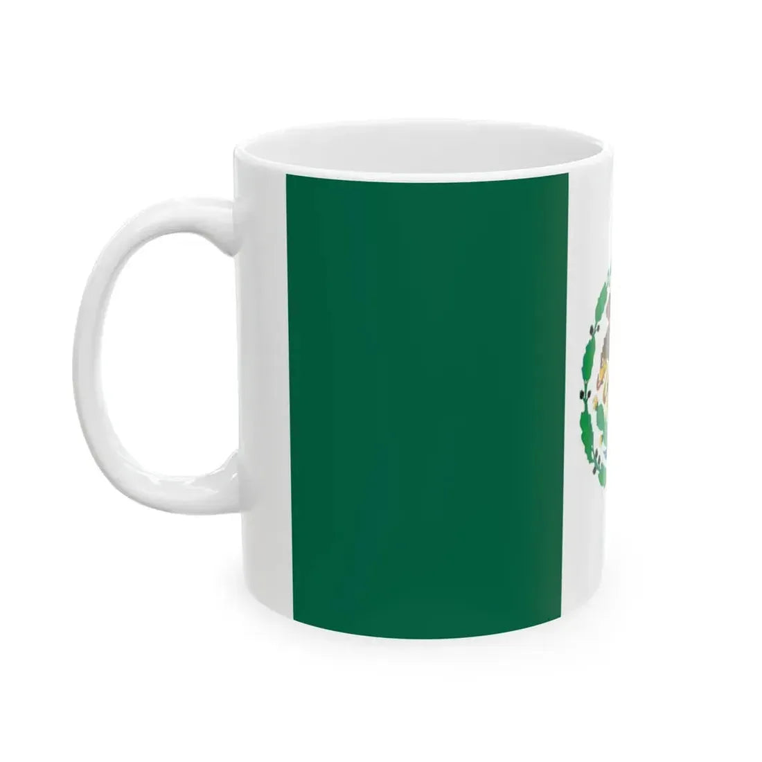Flag of Mexico used in 1934-1968 (Mexico) White Coffee Mug - Go Mug Yourself