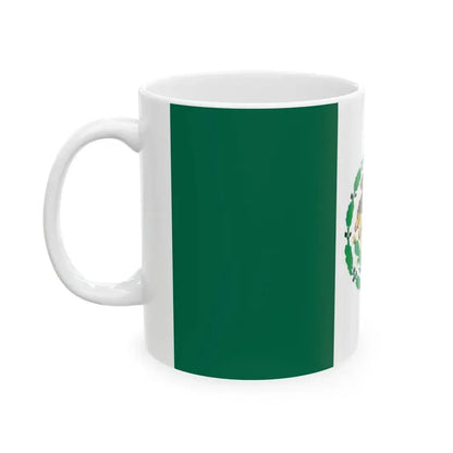Flag of Mexico used in 1934-1968 (Mexico) White Coffee Mug - Go Mug Yourself