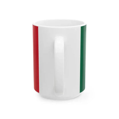 Flag of Mexico used in 1934-1968 (Mexico) White Coffee Mug - Go Mug Yourself