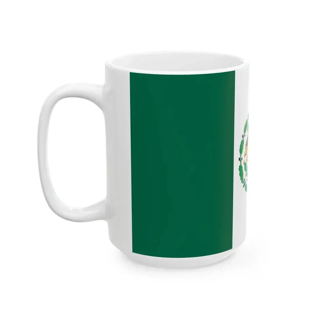 Flag of Mexico used in 1934-1968 (Mexico) White Coffee Mug - Go Mug Yourself