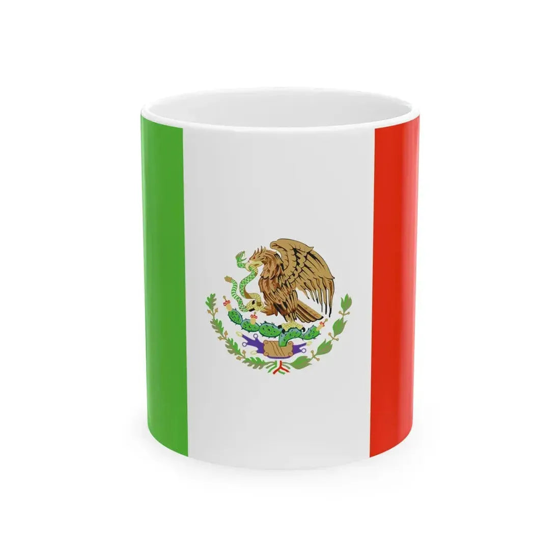 Flag of Mexico WFB 2000 (Mexico) White Coffee Mug 11oz - Go Mug Yourself