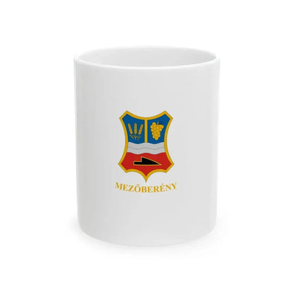 Flag of Mezobereny (Hungary) White Coffee Mug 11oz - Go Mug Yourself