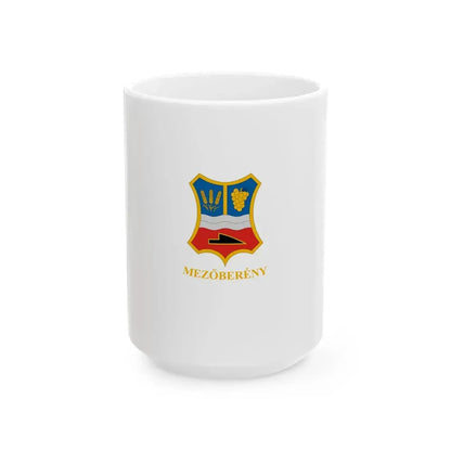 Flag of Mezobereny (Hungary) White Coffee Mug 15oz - Go Mug Yourself