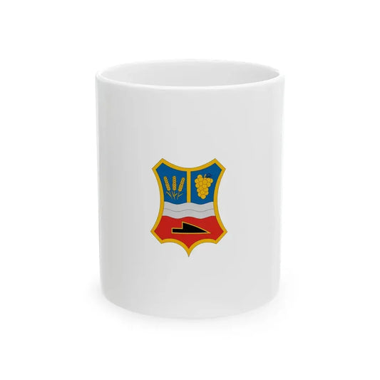 Flag of Mezobereny variant (Hungary) White Coffee Mug 11oz - Go Mug Yourself