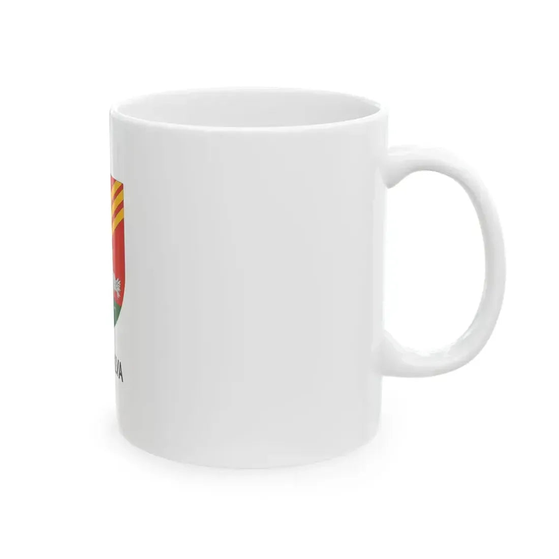 Flag of Mezofalva (Hungary) White Coffee Mug - Go Mug Yourself