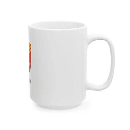 Flag of Mezofalva (Hungary) White Coffee Mug - Go Mug Yourself