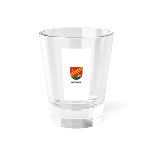 Flag of Mezofalva vertical (Hungary) Shot Glass 1.5oz 1.5oz - Go Mug Yourself