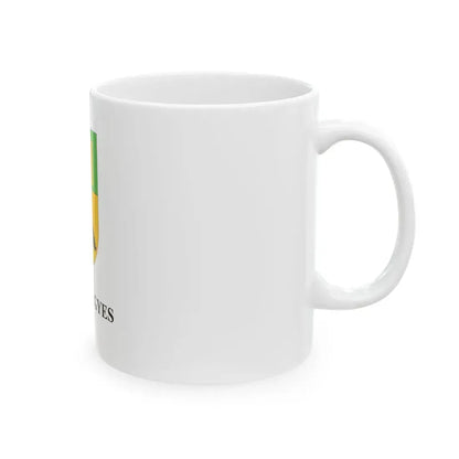 Flag of Mezohegyes (Hungary) White Coffee Mug - Go Mug Yourself