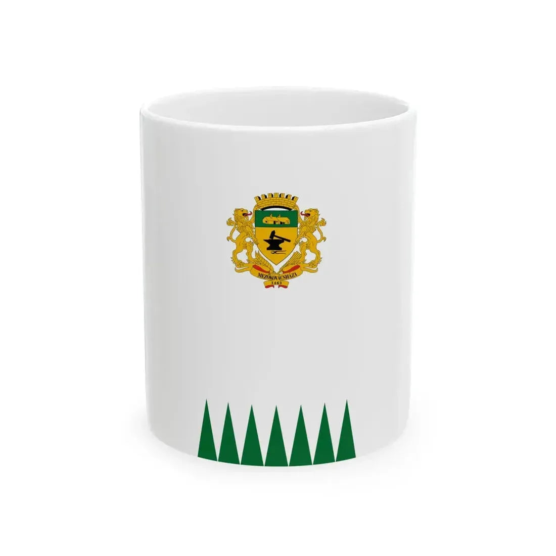 Flag of Mezokovacshaza (Hungary) White Coffee Mug 11oz - Go Mug Yourself