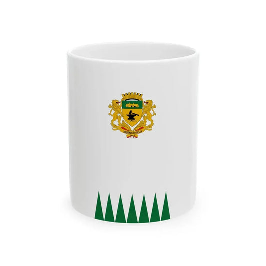 Flag of Mezokovacshaza (Hungary) White Coffee Mug 11oz - Go Mug Yourself