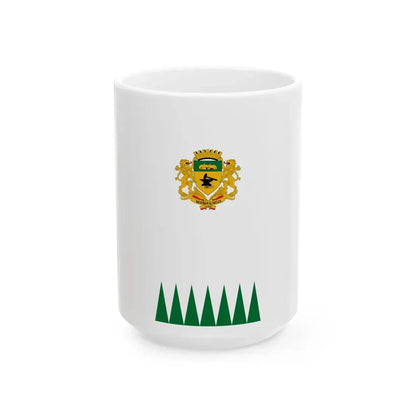 Flag of Mezokovacshaza (Hungary) White Coffee Mug 15oz - Go Mug Yourself
