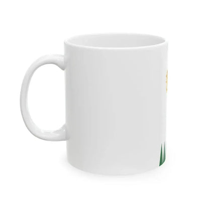 Flag of Mezokovacshaza (Hungary) White Coffee Mug - Go Mug Yourself