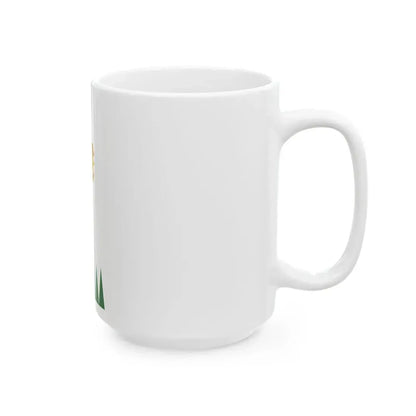 Flag of Mezokovacshaza (Hungary) White Coffee Mug - Go Mug Yourself