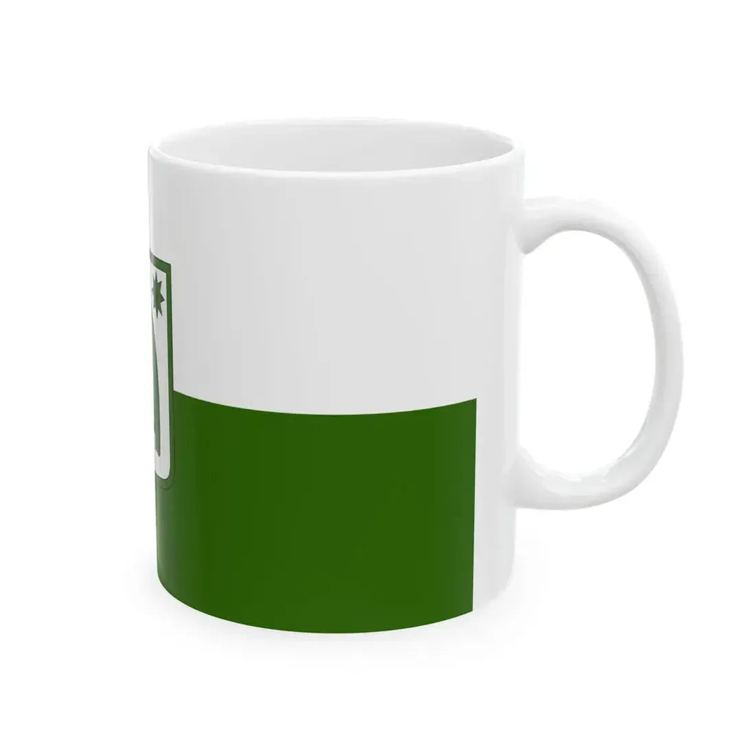 Flag of Mezolak (Hungary) White Coffee Mug - Go Mug Yourself