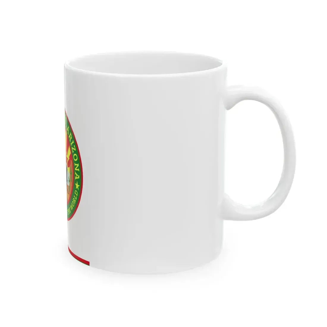 Flag of Miami Arizona (United States) White Coffee Mug - Go Mug Yourself