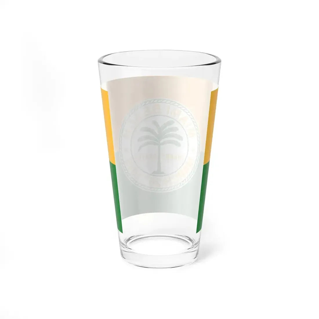 Flag of Miami Beach Florida (United States) Pint Glass 16oz - Go Mug Yourself