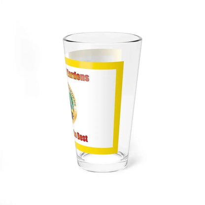 Flag of Miami Gardens Florida (United States) Pint Glass 16oz - Go Mug Yourself