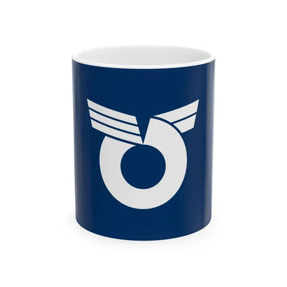 Flag of Mibu Tochigi (Japan) White Coffee Mug 11oz - Go Mug Yourself