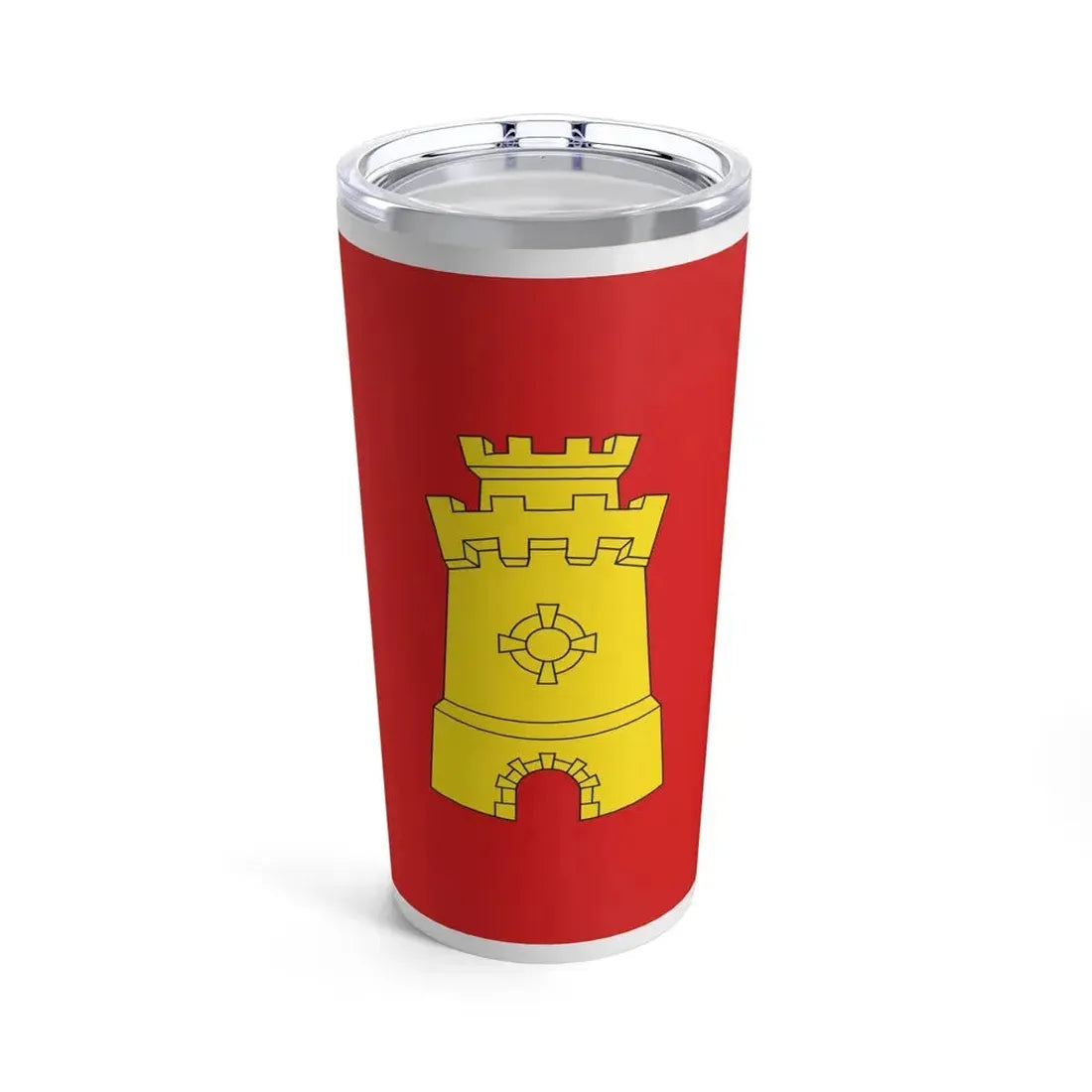 Flag of Middelburg the capital of the province of Zeeland Netherlands - Tumbler 20oz 20oz - Go Mug Yourself