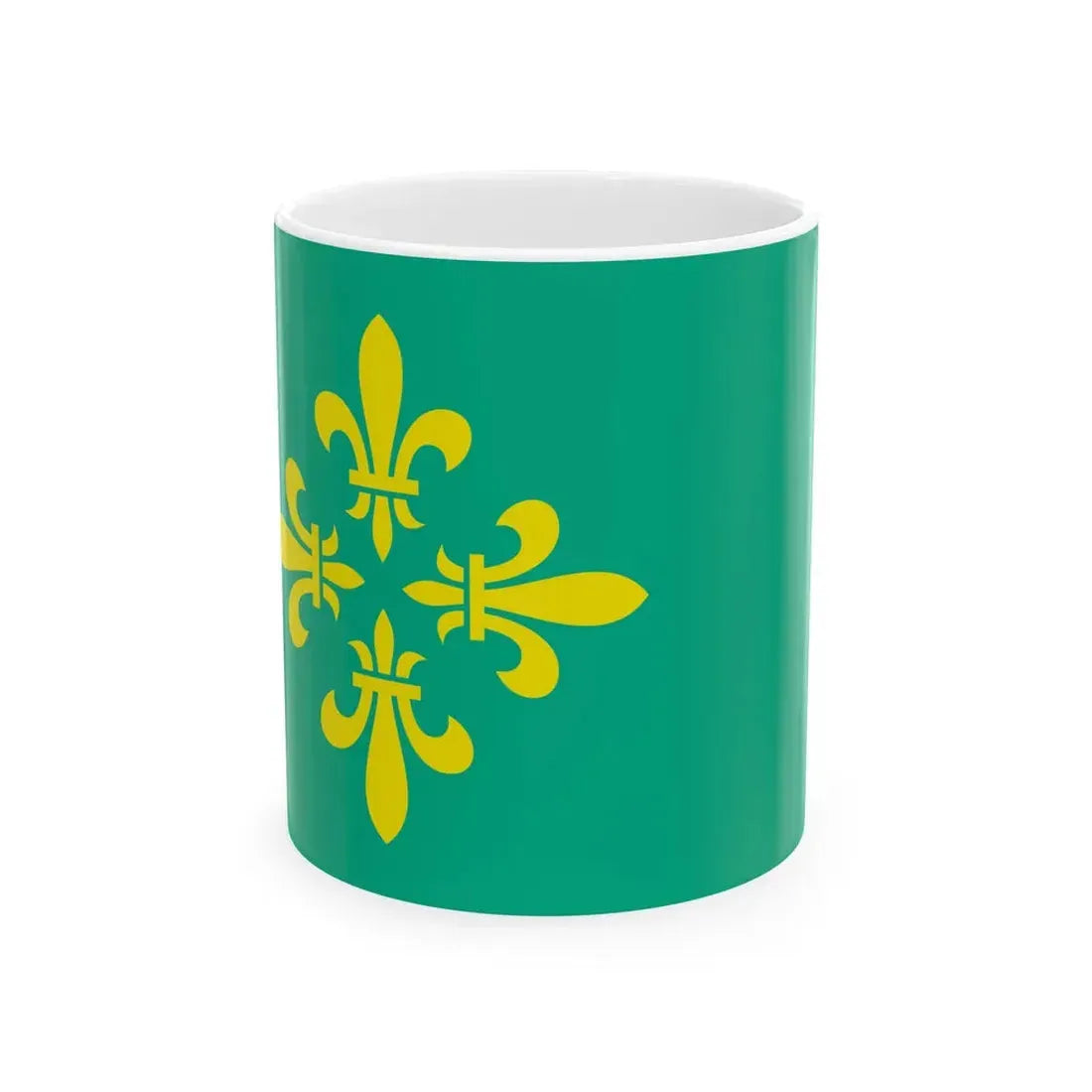 Flag of Midden-Drenthe (Netherlands) White Coffee Mug 11oz - Go Mug Yourself