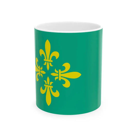Flag of Midden-Drenthe (Netherlands) White Coffee Mug 11oz - Go Mug Yourself