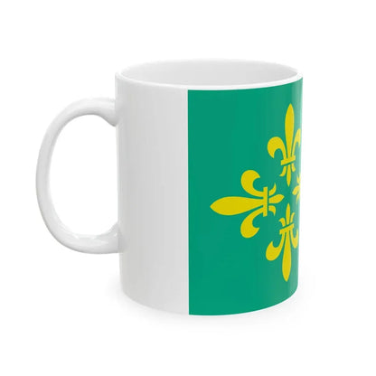 Flag of Midden-Drenthe (Netherlands) White Coffee Mug - Go Mug Yourself