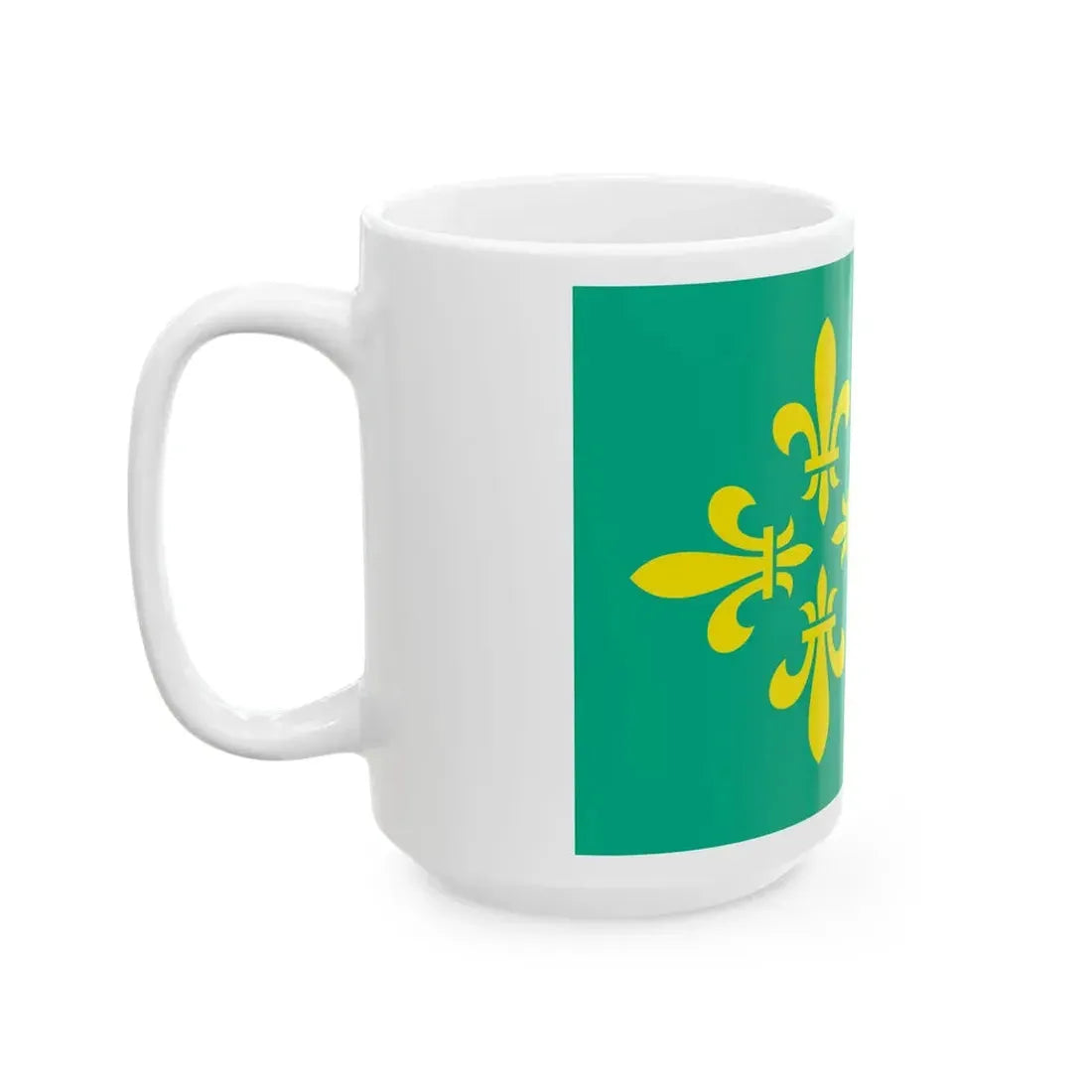 Flag of Midden-Drenthe (Netherlands) White Coffee Mug - Go Mug Yourself