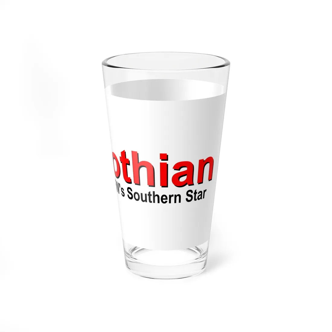Flag of Midlothian Texas (United States) Pint Glass 16oz - Go Mug Yourself