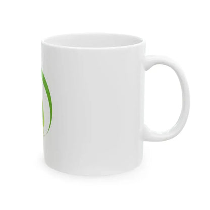 Flag of Midori Gunma (Japan) White Coffee Mug - Go Mug Yourself