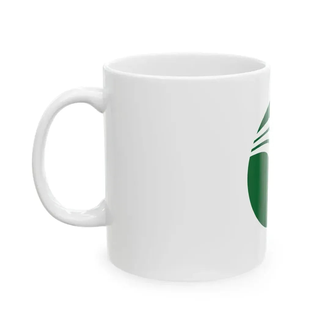 Flag of Midori Hiroshima 1975-2004 (Japan) White Coffee Mug - Go Mug Yourself