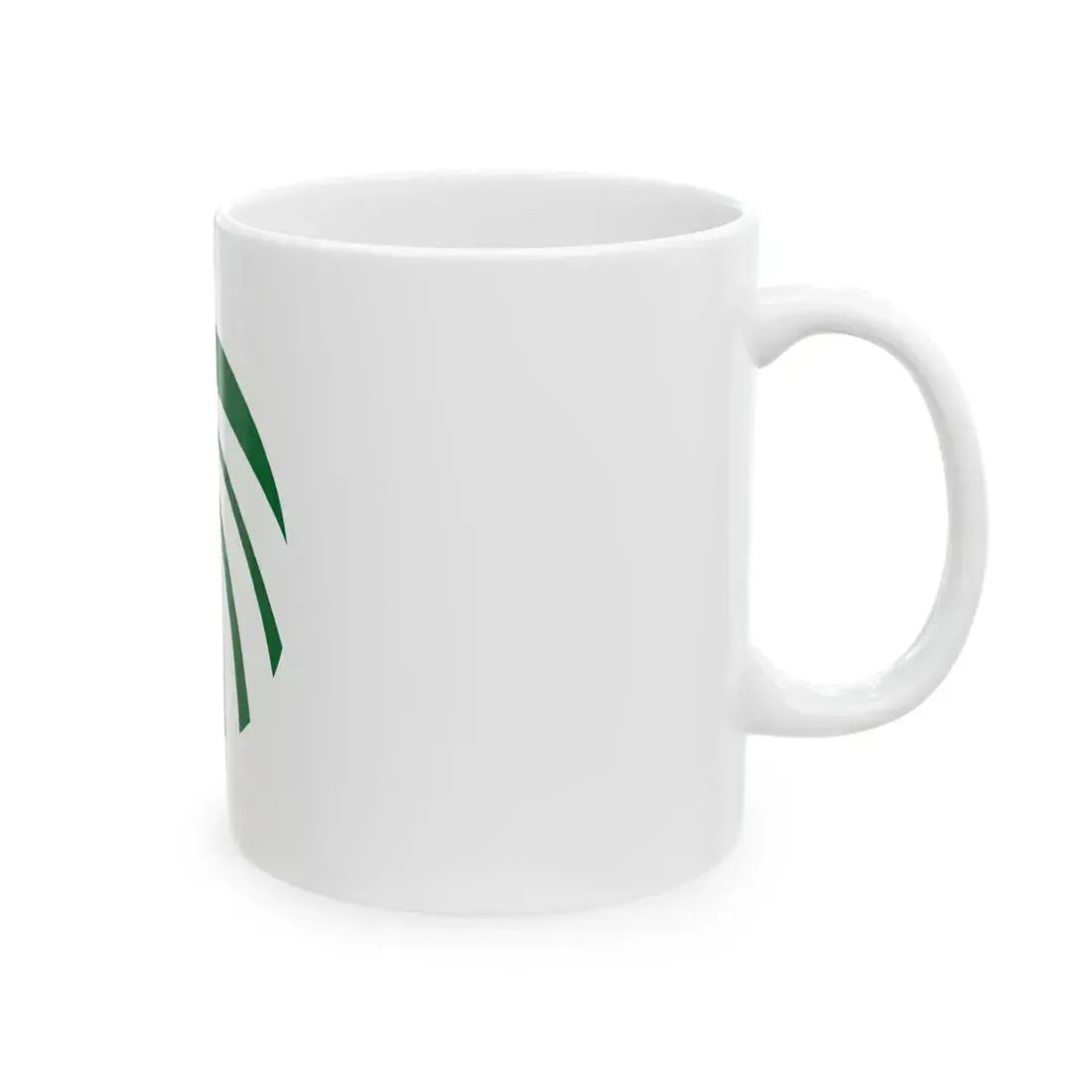 Flag of Midori Hiroshima 1975-2004 (Japan) White Coffee Mug - Go Mug Yourself